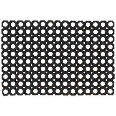 vidaXL Rohožka pred dvere obdĺžniková 60x80 cm guma