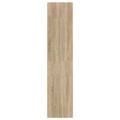 vidaXL Knižnica/deliaca stena dub sonoma 40x30x135 cm