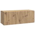 vidaXL Nástenná TV skrinka 78,5 x 31 x 30 cm Dub artisan