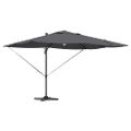 vidaXL Slnečník Antracit 351 x 250 x 253 cm Polyester a hliník