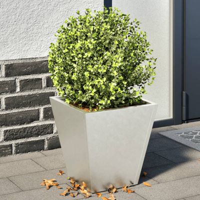 vidaXL Záhradné kvetináče 2 ks 30x30x30 cm, nehrdzavejúca oceľ