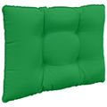vidaXL Vankúš na vonkajšiu pohovku Polyester Zelená 60 x 50,5 cm