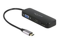 Dokovacia stanica - USB-C / Thunderbolt 3 - VGA, HDMI, DP