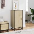 vidaXL Regál na topánky dub sonoma 48x38x97,5 cm spracované drevo