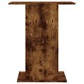 vidaXL Stojan na akvárium dymový dub 60,5x36x72,5 cm kompozitné drevo