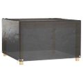 vidaXL Obaly na záhradný nábytok 2 ks 8 očiek 125x125x75 cm štvorcové
