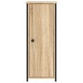 vidaXL Nočné stolíky 2 ks dub sonoma 32x42x80 cm kompozitné drevo