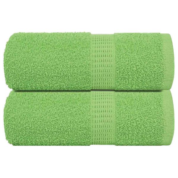 vidaXL Utierky na umývanie FROGN 2 ks jablkovo zelené 30x30 cm 360 g/m²