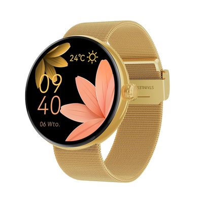 Forever SB-365 SmartWatch Forevive 5 Gold inteligentné hodinky, zlatá (GSM180310)