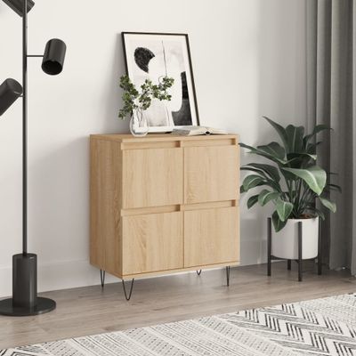 vidaXL Komoda dub sonoma 60x35x70 cm spracované drevo