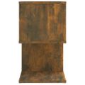 vidaXL Nočný stolík dymový dub 50x30x31,5 cm spracované drevo