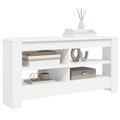 vidaXL RohováTVskriňa 102 x 40,5 x 45 cm Biela Kompozitné drevo