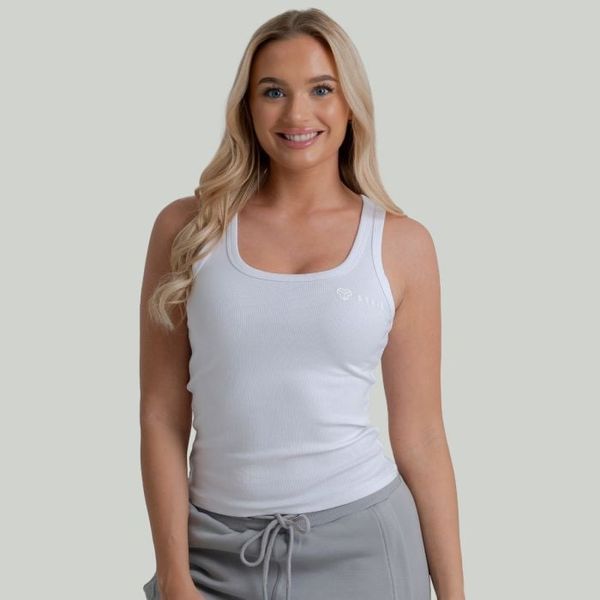 Dámske tielko Ribbed White - STRIX, veľkosť L