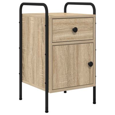 vidaXL Nočný stolík Dub sonoma 35 x 36,5 x 61 cm Kompozitné drevo