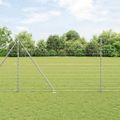 vidaXL Zváraný drôtový plot s hrotmi 50 x 1,6 m Pozinkovaná oceľ