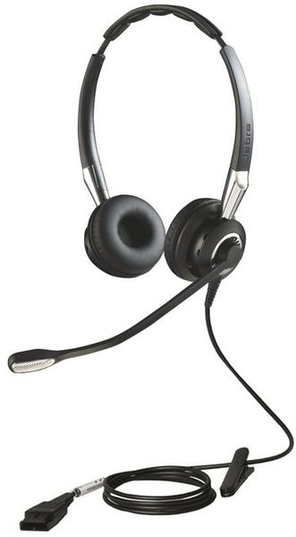 Jabra BIZ 2400 II/Stereo/QD/Drôt/Čierna