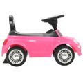 vidaXL Detské autíčko Fiat 500, ružové