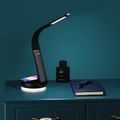 HAWK Nočná LED lampa 3,5W, čierna s nabíjanim 10W