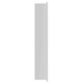 vidaXL Sprchový výklenok Biela 60 x 20 x 9,5 cm Nehrdzavejúca oceľ