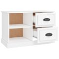 vidaXL TV skrinka biela 73x35,5x47,5 cm spracované drevo