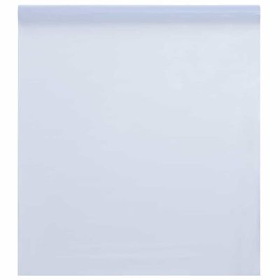 vidaXL Okenná fólia statická matná biela 60x2000 cm PVC