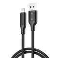 XO kábel NB265 USB - Lightning 1,0m 2,4A čierny