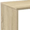 vidaXL Rozdeľovacia knižnica dub sonoma 102x29x103,5 cm kompoz. drevo