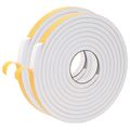 vidaXL Samolepiaca penová páska 2 ks Biela 15mm x 5m CR Pena