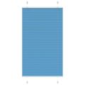 vidaXL Plisovaná roleta modrá 70x100 cm Šírka látky 69,4 cm Polyester