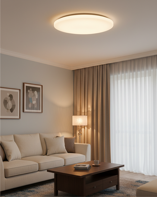 LED stropné svietidlo TR-603C - IPOLY 80W 7600lm ø78cm CCT + ovládač Trixline