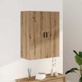 vidaXL Nástenná skrinka dub artisan 69,5x34x90 cm