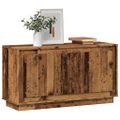 vidaXL Komoda staré drevo 102x35x55 cm kompozitné drevo