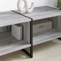 vidaXL TV skrinka 170,5 x 36 x 30,5 cm Sivý Sonoma Kompozitné drevo