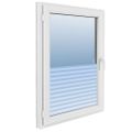 vidaXL Okenná fólia matná dizajn s pruhmi 0,9x10 m PVC