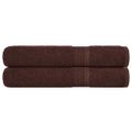 vidaXL Uteráky FROGN 2 ks hnedé 100x200 cm 360 g/m²
