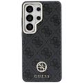Puzdro Guess case 4G Rhinestone Round Logo MagSafe pre Samsung Galaxy S26 Ultra čierne