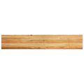 vidaXL Okenný parapet 2 ks svetlohnedá 140x30x2 cm dubový masív