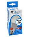 LED žiarovka 12W 1128lm E27 A60 studená biela Trixline