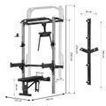 Multifunkčný posilňovací stojan - Power Rack HMS KLT22 sivý