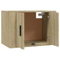 vidaXL Nástenná TV skrinka dub sonoma 57x34,5x40 cm