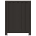 vidaXL Plastová skrinka 68x39x92 cm