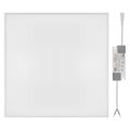 LED panel DIXXO backlit 60×60, štvorcový vstavaný biely, 36W neutrálna b. UGR