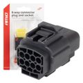 Sada elektrických vodotesných konektorov 8 PIN 2,2 mm AMiO-04350