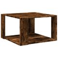 vidaXL Konferenčný stolík dymový dub 51,5x51,5x30 cm kompozitné drevo