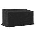 vidaXL Regál na krbové drevo s pláštenkou 200,5x100,5x110,5 cm