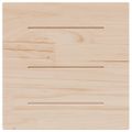 vidaXL Stolová doska biela 60x60x2,5 cm masívna borovica štvorcová