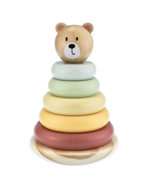 Nasadzovacie krúžky Macko Pastel