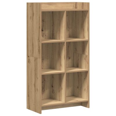 vidaXL Knižnica Dub artisan 59 x 30 x 111 cm Kompozitné drevo