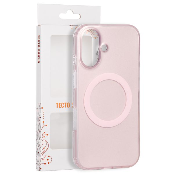 Puzdro Tecto Shield Mistiq Mag pre iPhone 16 6,1" ružové