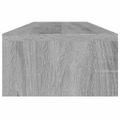vidaXL Stojan na monitor sivý dub sonoma 100x24x13 cm spracované drevo